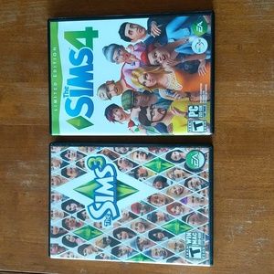 The Sims 3 & 4 for PC